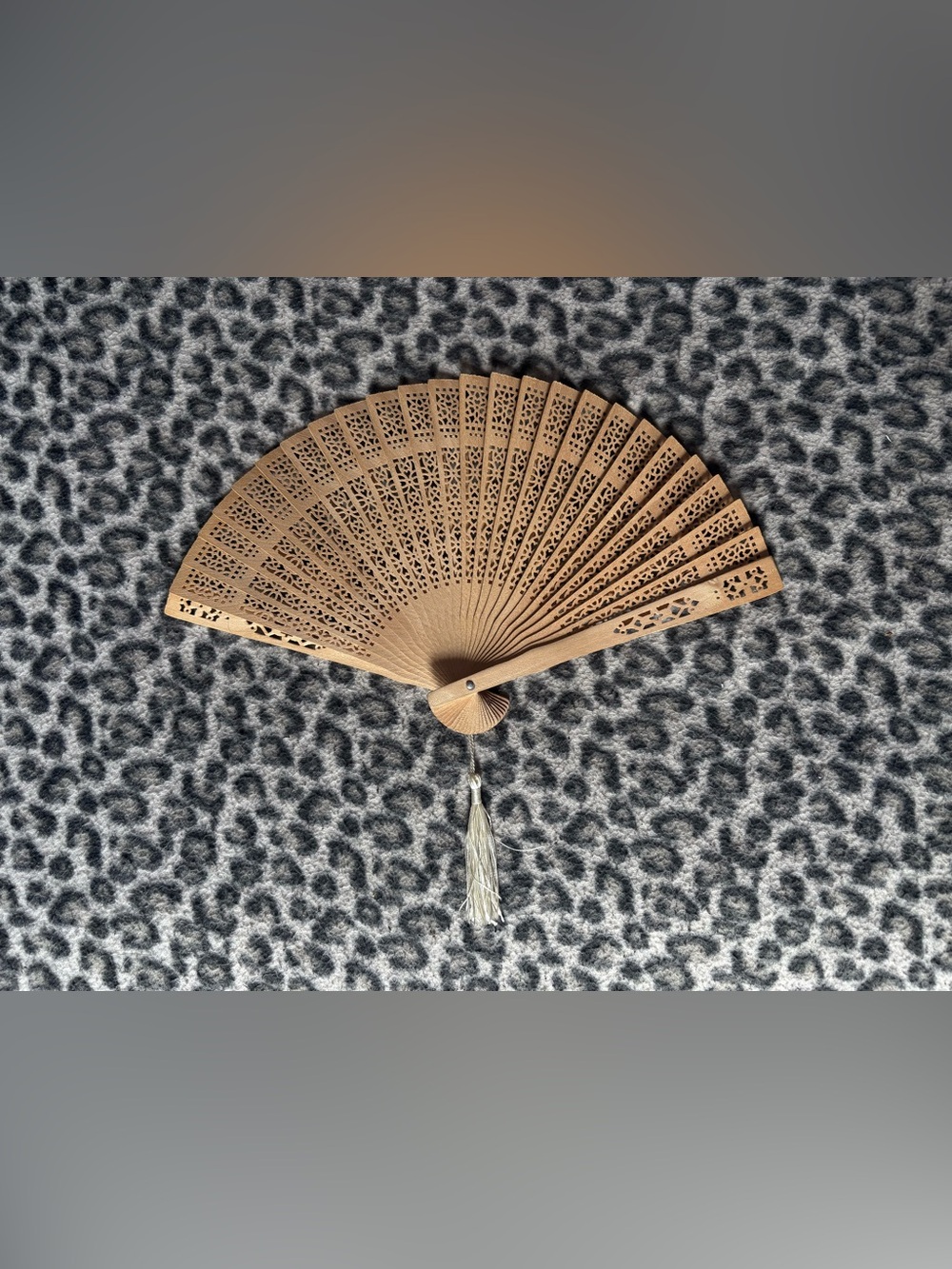 Vintage Wooden Fan